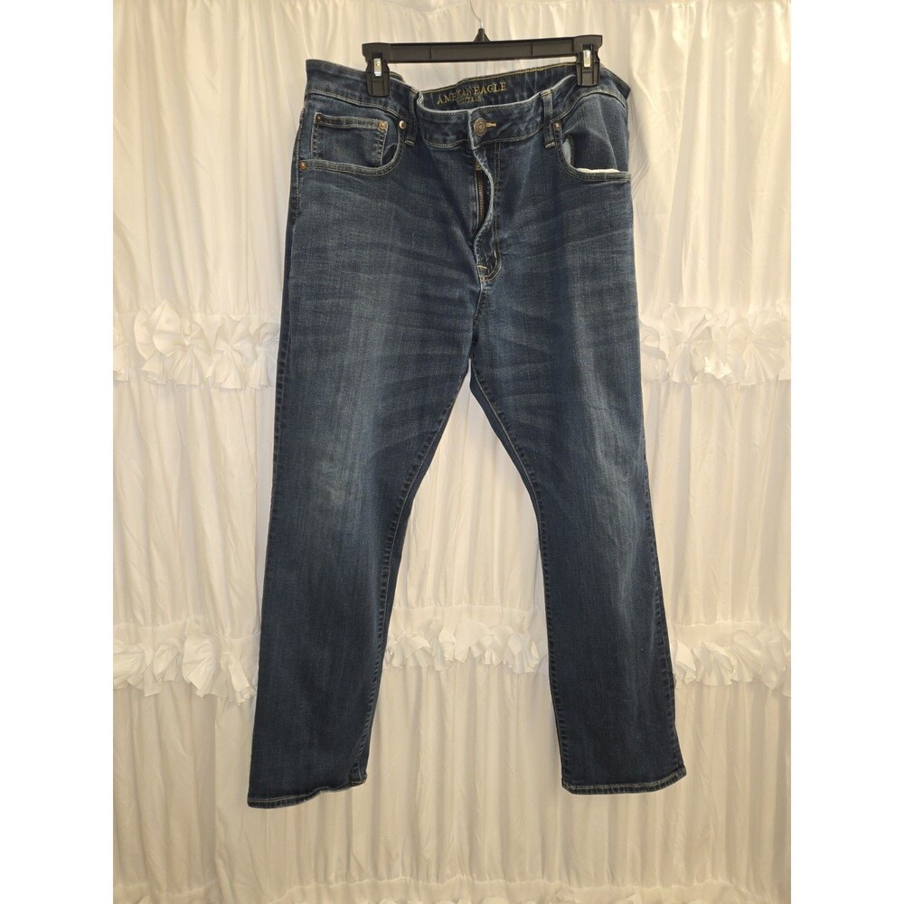 American Eagle Outfitters Men Extreme Flex Jeans 44x32 Straight Leg